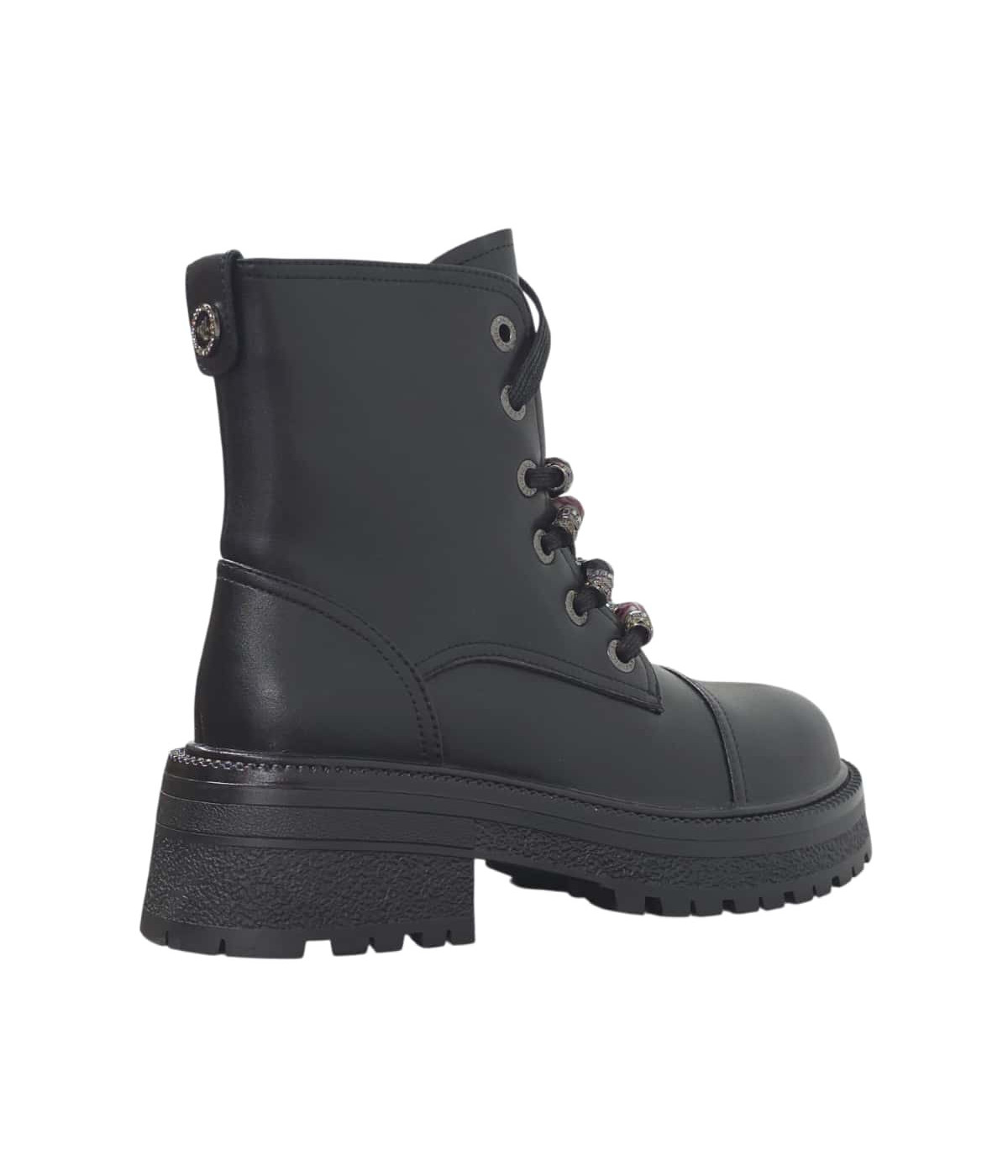 Botki damskie czarne