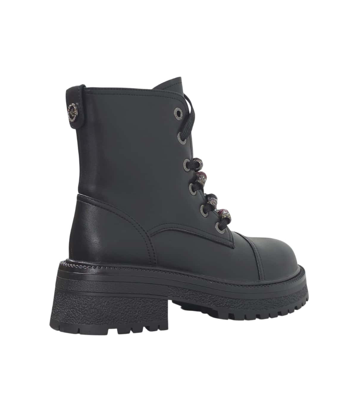 Botki damskie czarne