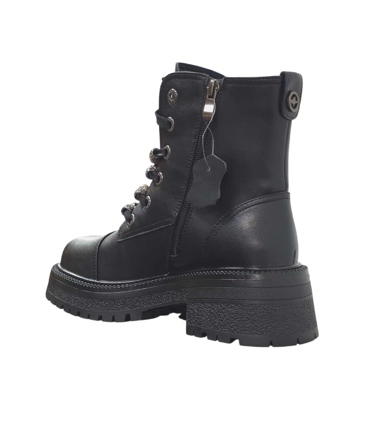 Botki damskie czarne