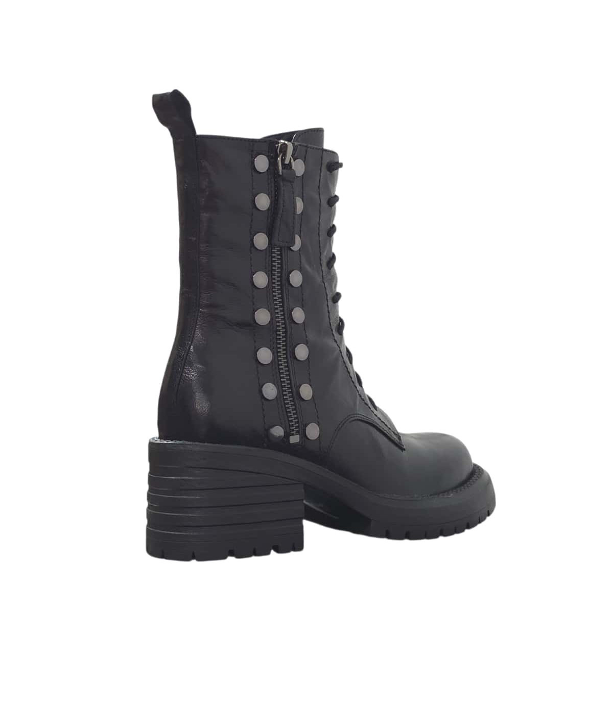 Botki damskie czarne