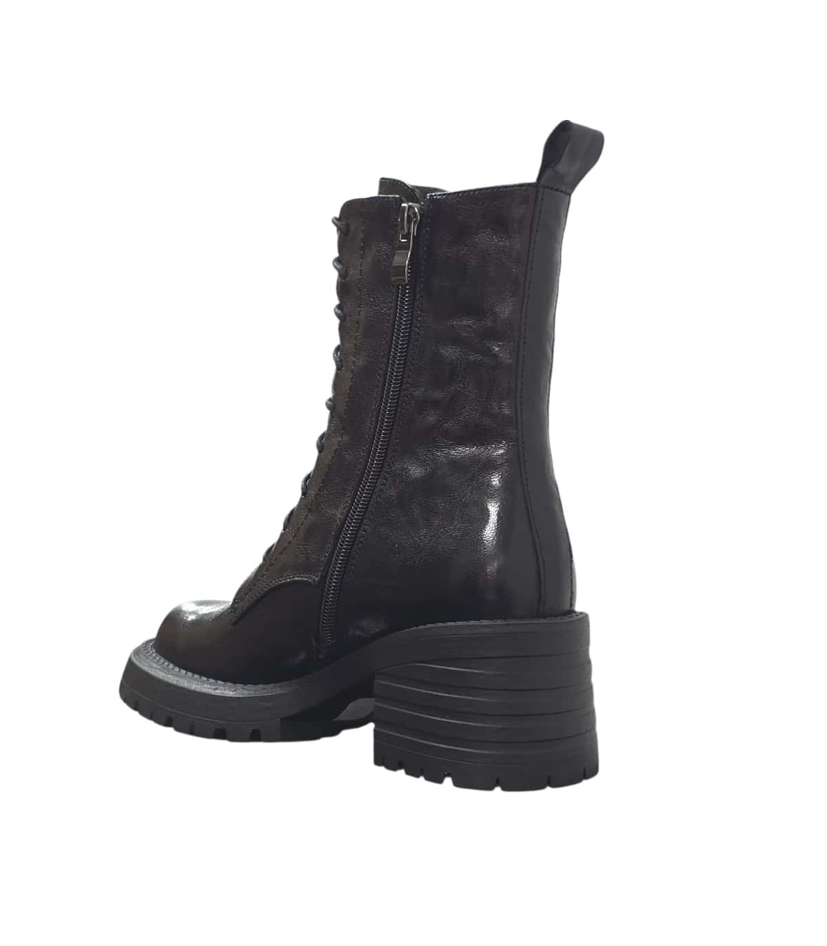 Botki damskie czarne