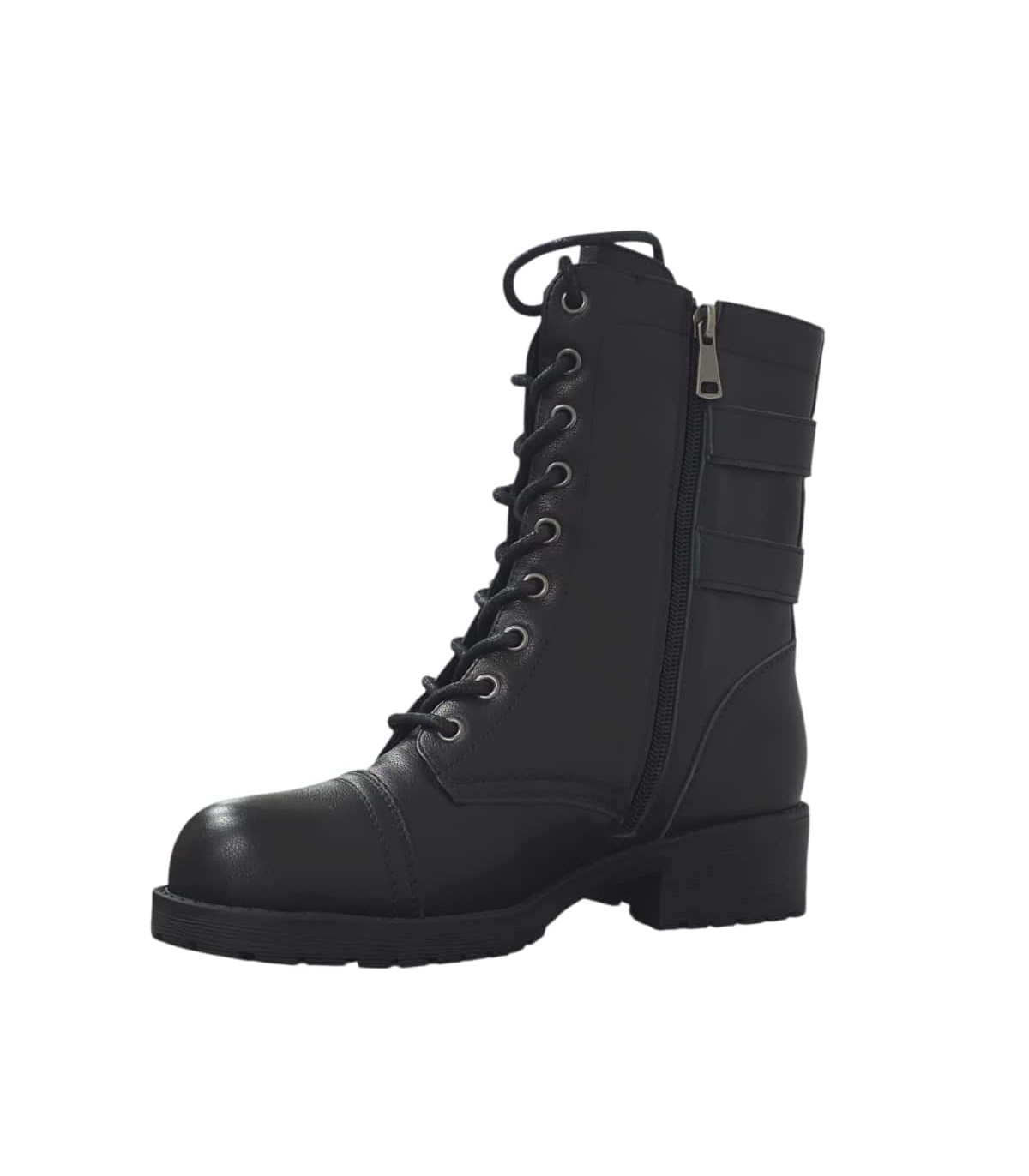 Botki damskie czarne