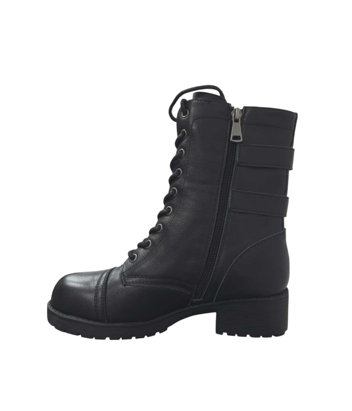 Botki damskie czarne