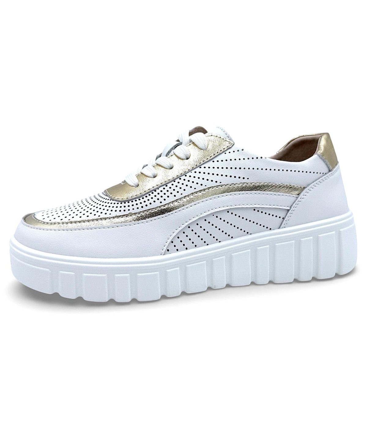 Sneakersy damskie -bialy