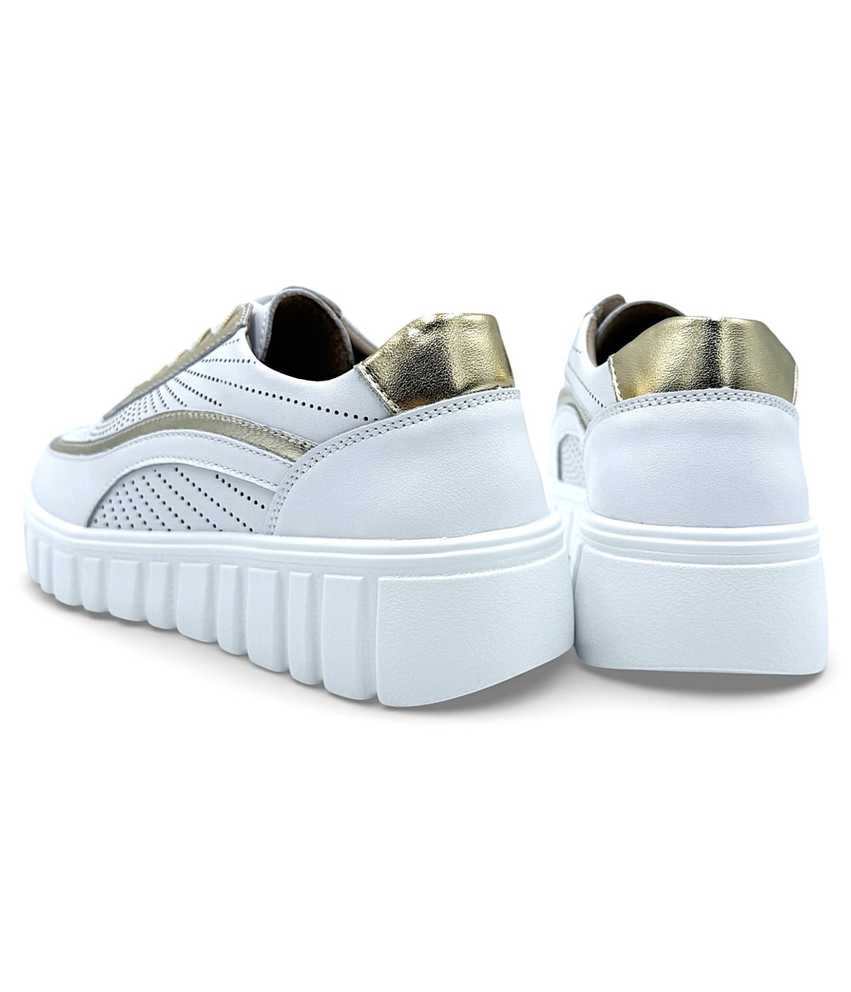 Sneakersy damskie -bialy