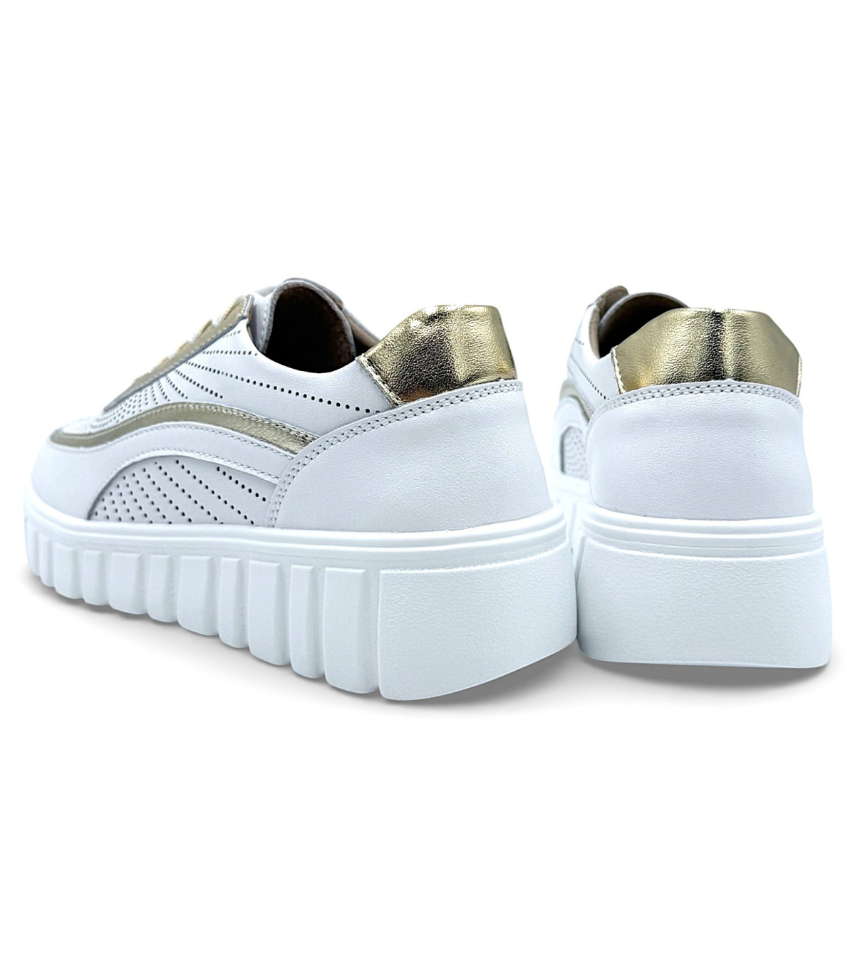 Sneakersy damskie -bialy