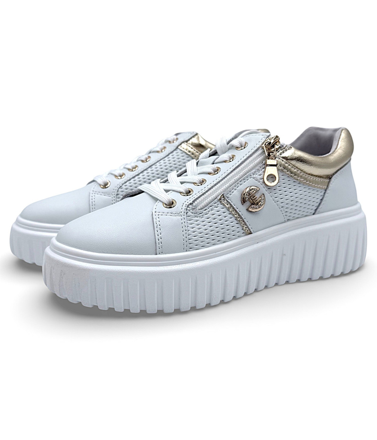 Sneakersy damskie -bialy