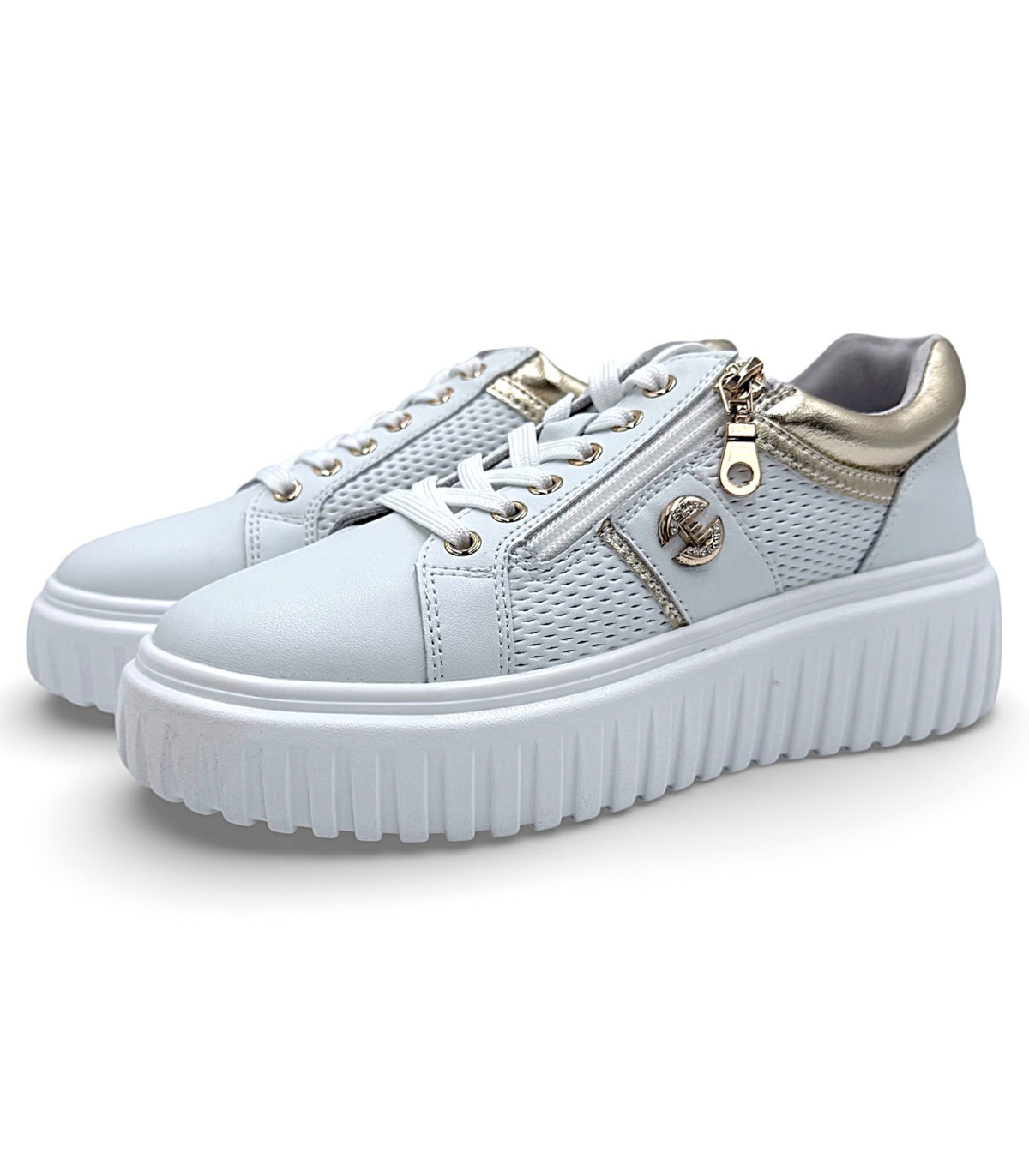 Sneakersy damskie -bialy