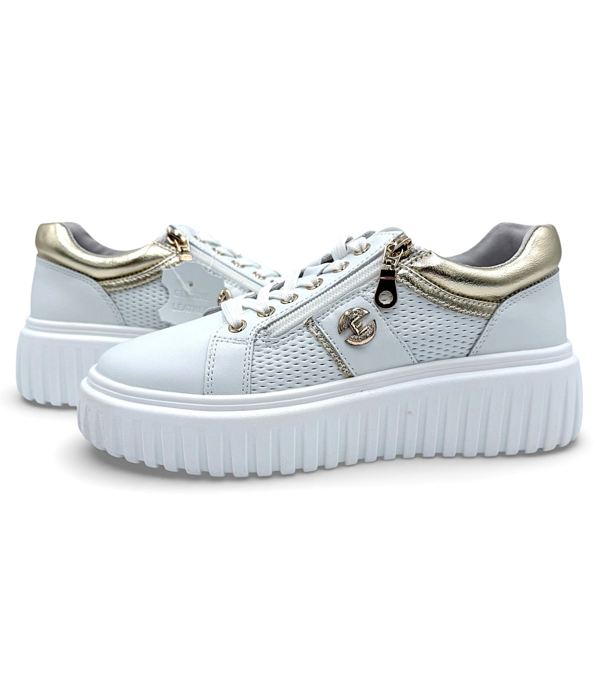 Sneakersy damskie -bialy