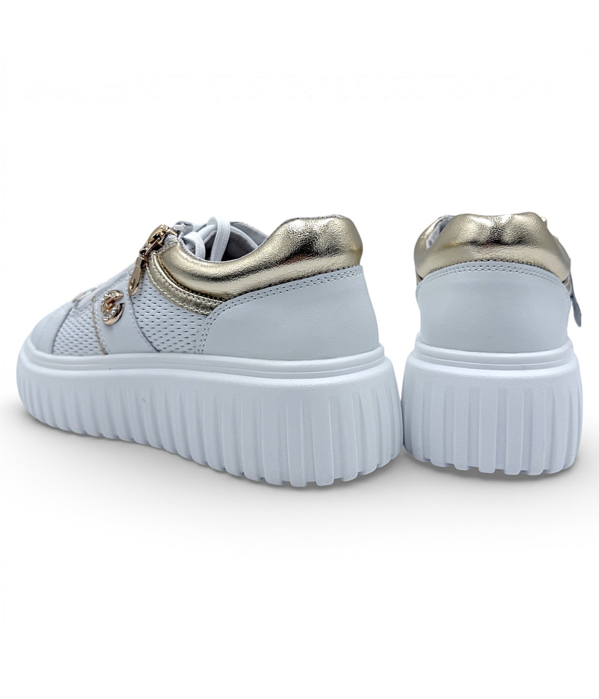 Sneakersy damskie -bialy