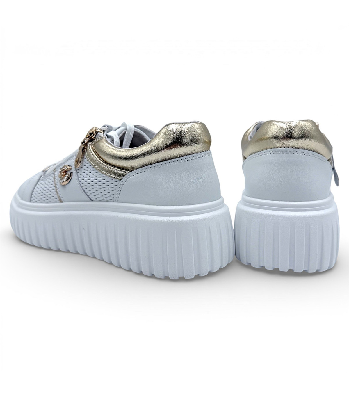 Sneakersy damskie -bialy